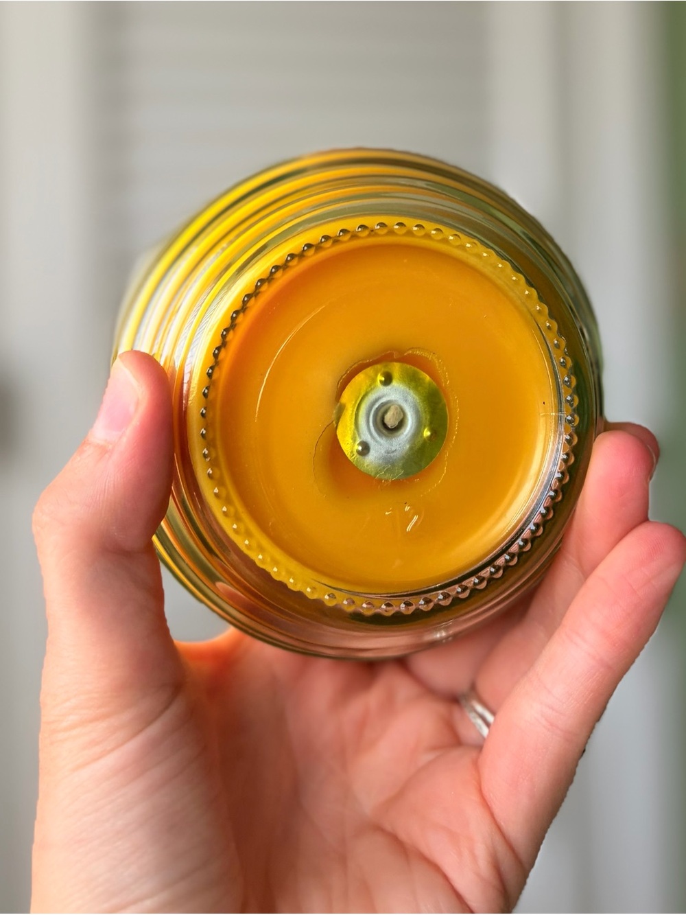 Ashland Lemon Cupcake Scented Jar Candle - Yellow and White - Picture 4 of 4